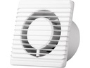 Vægventilator - planet eneRgy Ø125 PS, Kabel m. kontakt, 8W