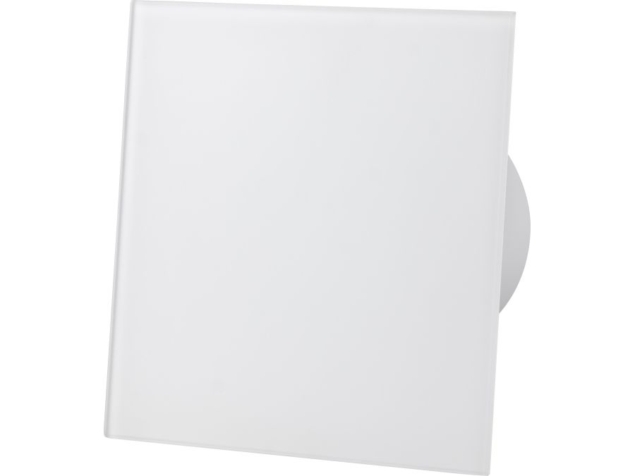 Glas panel til dRim ventilator - Mat Hvid
