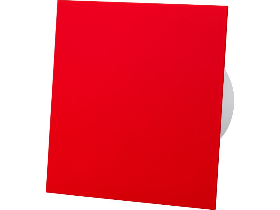 Plexiglas panel til dRim ventilator - Rød