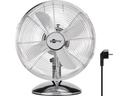 Bordventilator - Ø30cm, 230V / 40W, 3 indstillinger, Krom