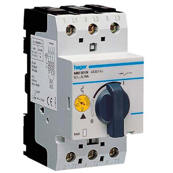 Motorværn håndbetjent 0,6-1,0A