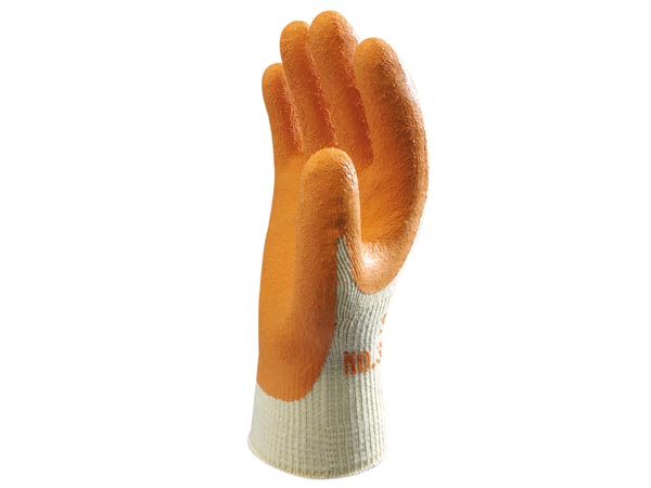Latex-belagte arbejdshandsker, str. L (9)