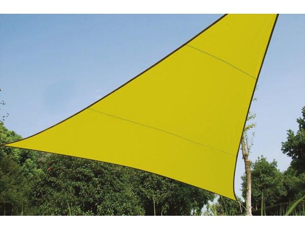 Trekantet solsejl - 3,6 x 3,6 x 3,6m LIME GRØN