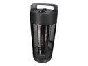 Elektrisk terrassevarmer - 1200W, IPX4, til gulv/bord, 360°