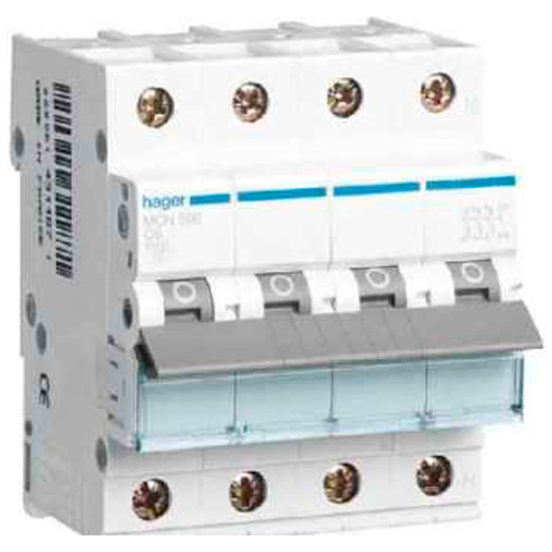 Automatsikring 3-pol+N 6KA C-16A 4 modul