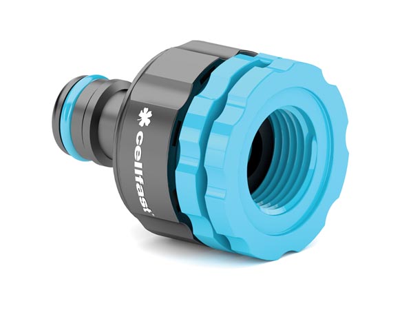 Hanekobling med indvendigt gevind - ERGO, 1/2”- 3/4"-1”