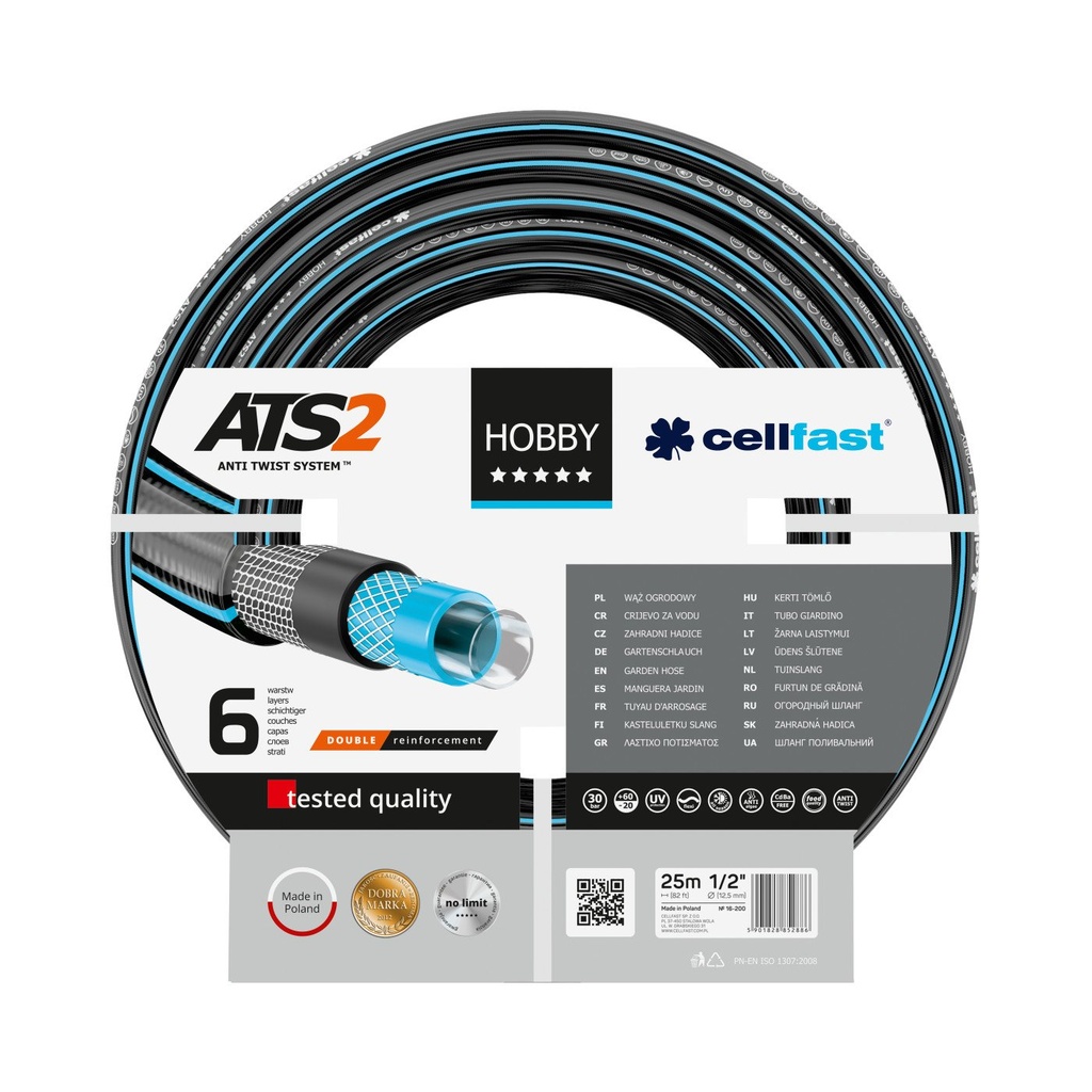 Haveslange - HOBBY ATS2, 1" (50m)