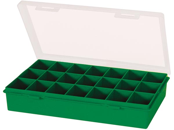 Opbevaringsboks - 290x195x54mm (21 rum)