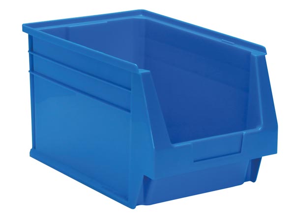 Plast lagerkasse - Blå 600x400x300mm