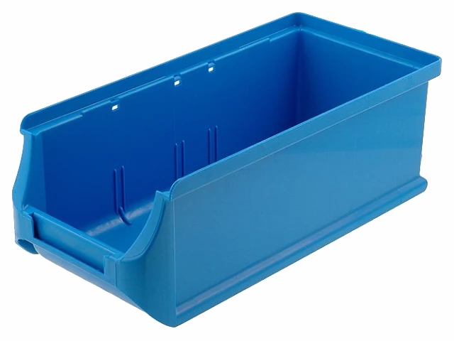 Plast lagerkasse - Blå 102x215x75mm (ProfiPlus Box 2)