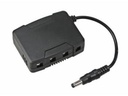 DC-DC konverter til CCTV - 19V ind til 19V + 4 x 12V ud