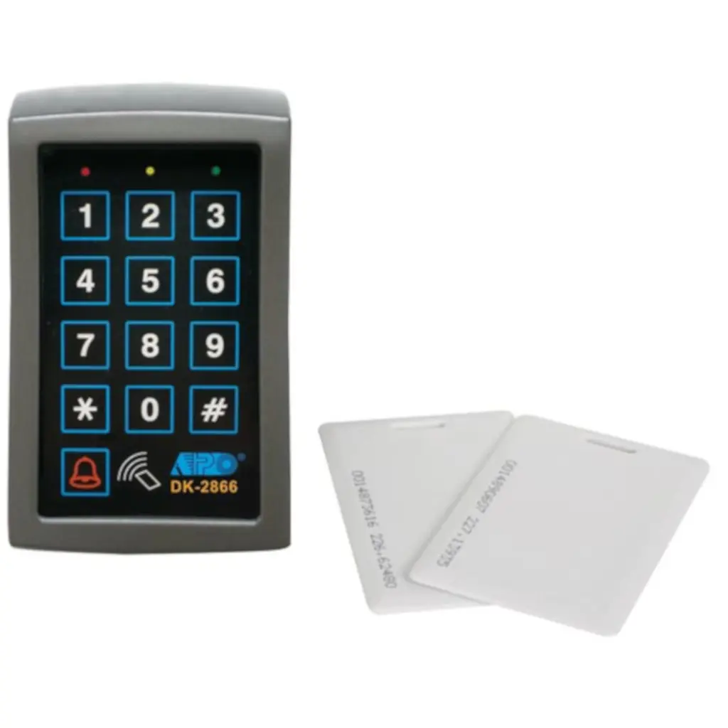 Adgangskontrolpanel m. RFID og 3 relæ udgange