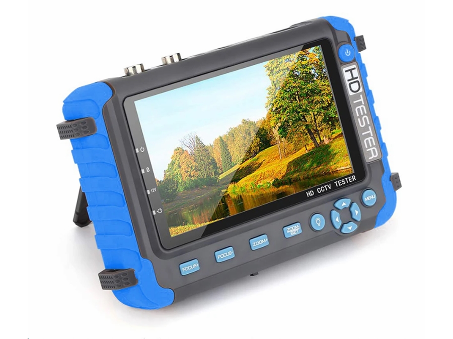 5" LCD testmonitor til CCTV (8MP AHD/CVI/TVI og analog)