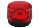 LED blinklys - 12Vdc, Ø100mm, IP20, Rød