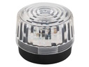 LED blinklys - 12Vdc, Ø100mm, IP20, Klar hvid