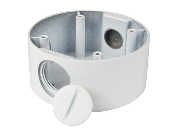 Monteringsbeslag til dome kamera, Hvid (Ø92x43mm)