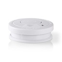 Røgalarm m. testknap - 85dB, 10 år, Hvid (inkl. 9V bat.)