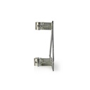 Parabolvægbeslag - Mast: Ø32-42mm, 90mm vægafstand, stål