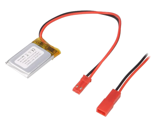 LiPOL batterimodul - 3,7V 190mAh, JST RCY stik