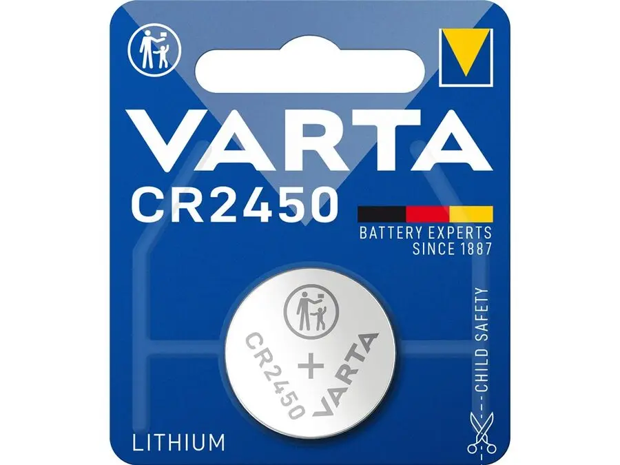 CR2450 Lithium knapcelle - 3V / 560mAh (1 stk.)