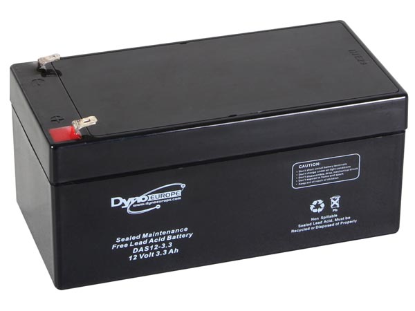 Blybatteri - 12V / 3.3Ah 133.5x67x67mm