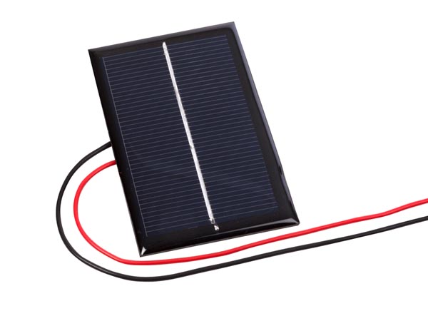 Mini solcelle - 0,5V / 800mA