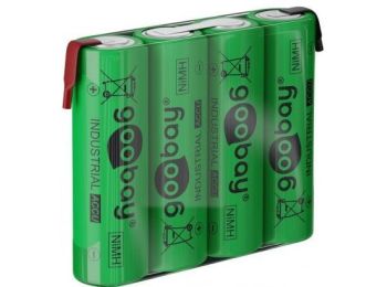 4xNiMH AA batteripakke 4,8V / 2100mAh m. flige