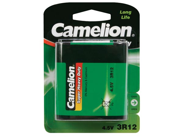 Camelion - Zink Carbon 3R12 4,5V / 2700mAh (1 stk.)