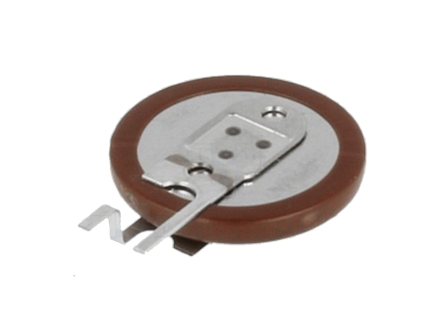 Genopladelig Lithium knapcelle - 3V 7mAh, print, vertikal