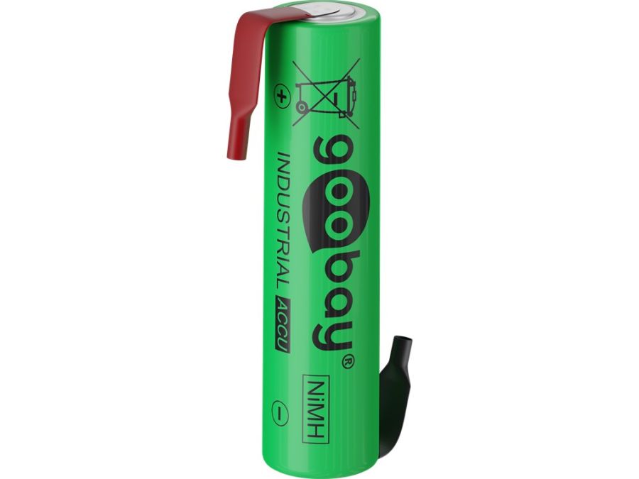 NiMH AAA/HR03 batt. 1,2V / 800mAh m. loddeflige, ReadyToUse