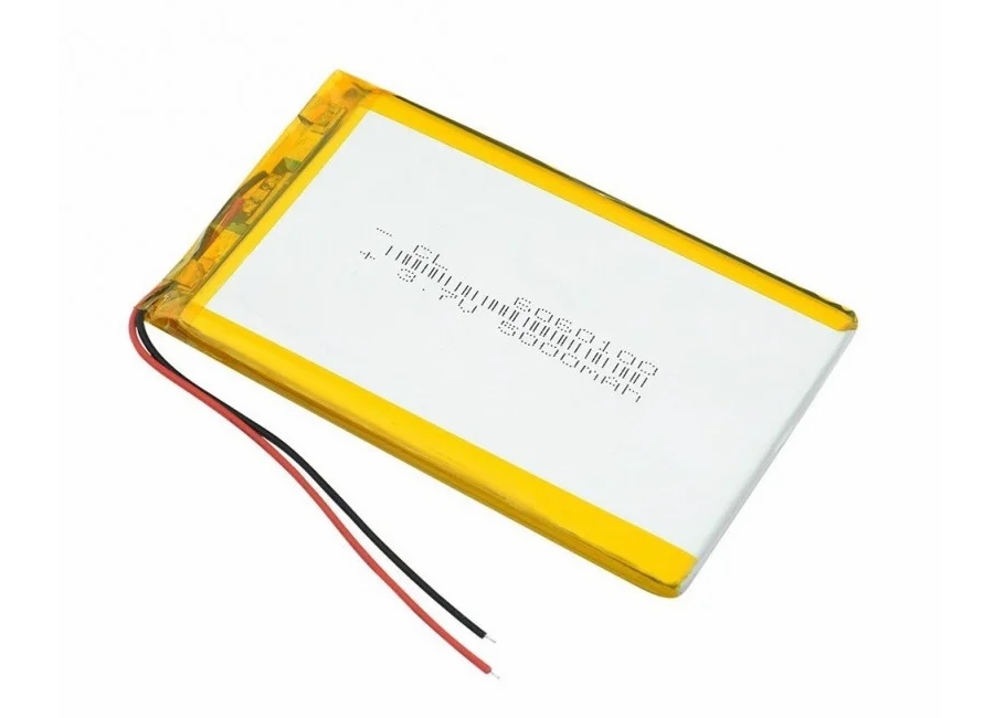 LiPOL batteri - 3,7V 5000mAh, 2P 2,5mm stik (6060100)