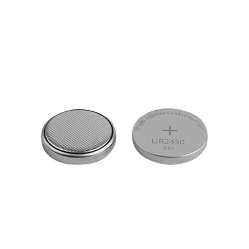 LIR2450 Genopladelig LiION knapcelle - 3,6V 120mAh