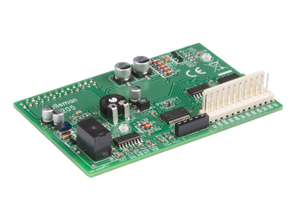 WPSH206 - Oscilloskop + logisk analyse shield t Raspberry Pi
