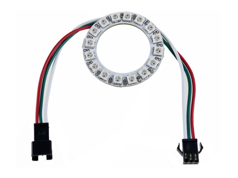 NeoPixel ring - 16 x adresserbare RGB LED m. drivere