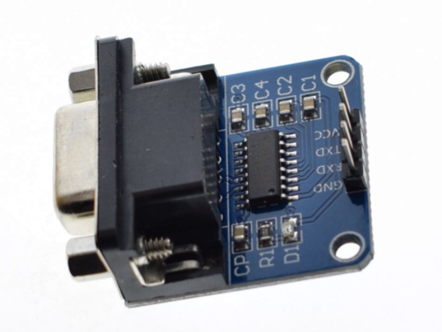Seriel port konvertermodul - RS232 til TTL (til Arduino)