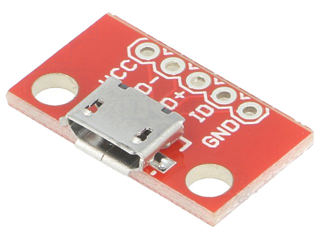 Adapter - USB micro til loddeterminal