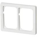 LK Fuga ramme Baseline 63 2x1½m - hvid