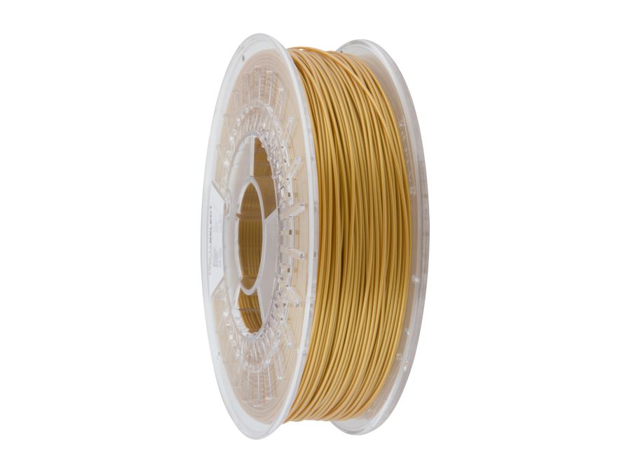 PLA filament - Ø1,75mm, 195°C, Gylden (guld), 1kg