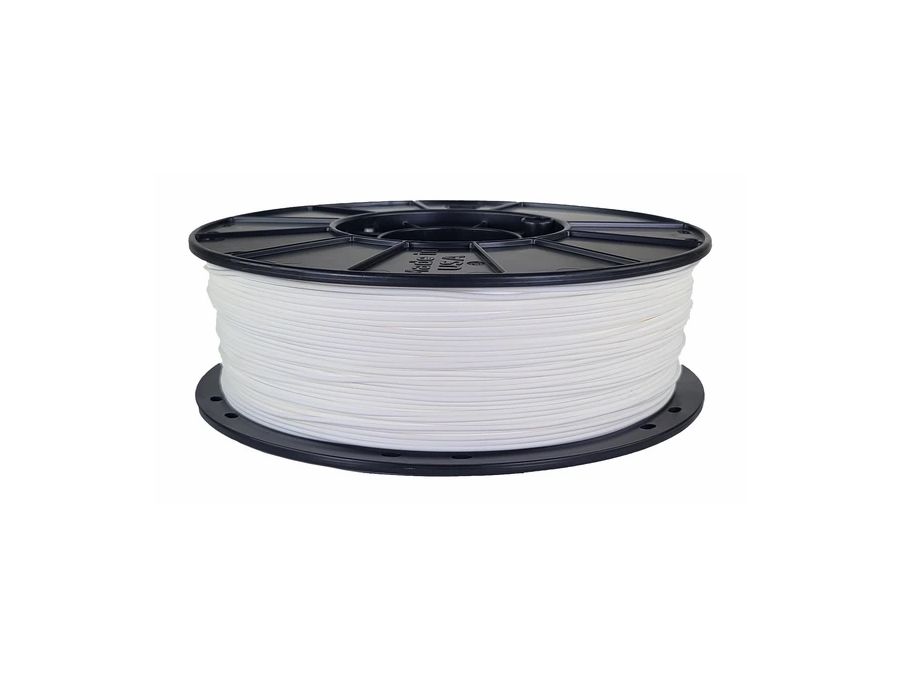 PLA filament - Ø1,75mm, Hvid, 1kg