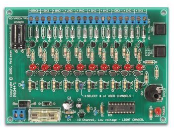 WML120 - 10 kanal 12VDC lyseffekt generator