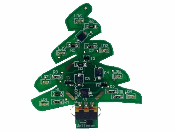 WSSA1783 - USB SMD juletræ
