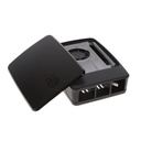 Raspberry Pi 5 kabinet m. blæser - Koksgrå