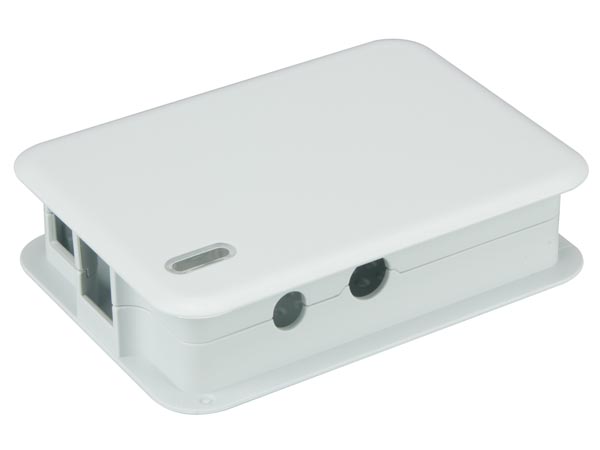 Raspberry Pi kabinet - Hvid (til type B)