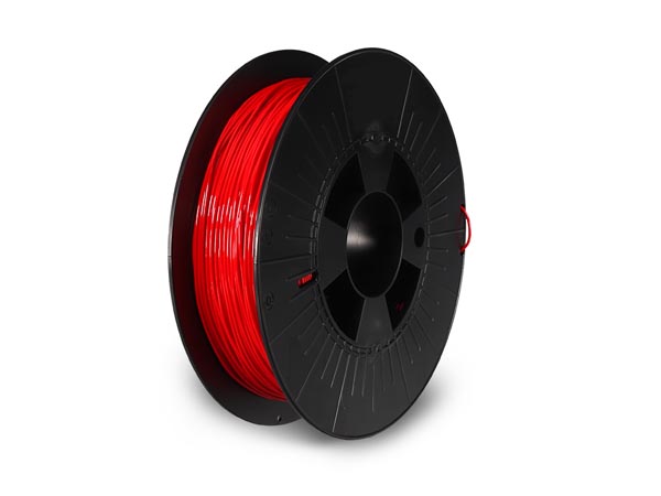 TPU filament - Ø1,75mm, Rød, 500g
