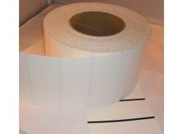 Hyldeforkant etiketrulle - 90x54,4mm, 76m (kerne 76mm)