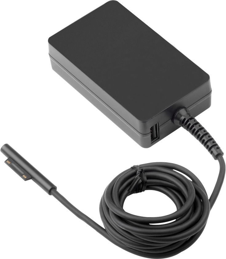Netadapter til Microsoft Surface, 15V 4,3A 65W