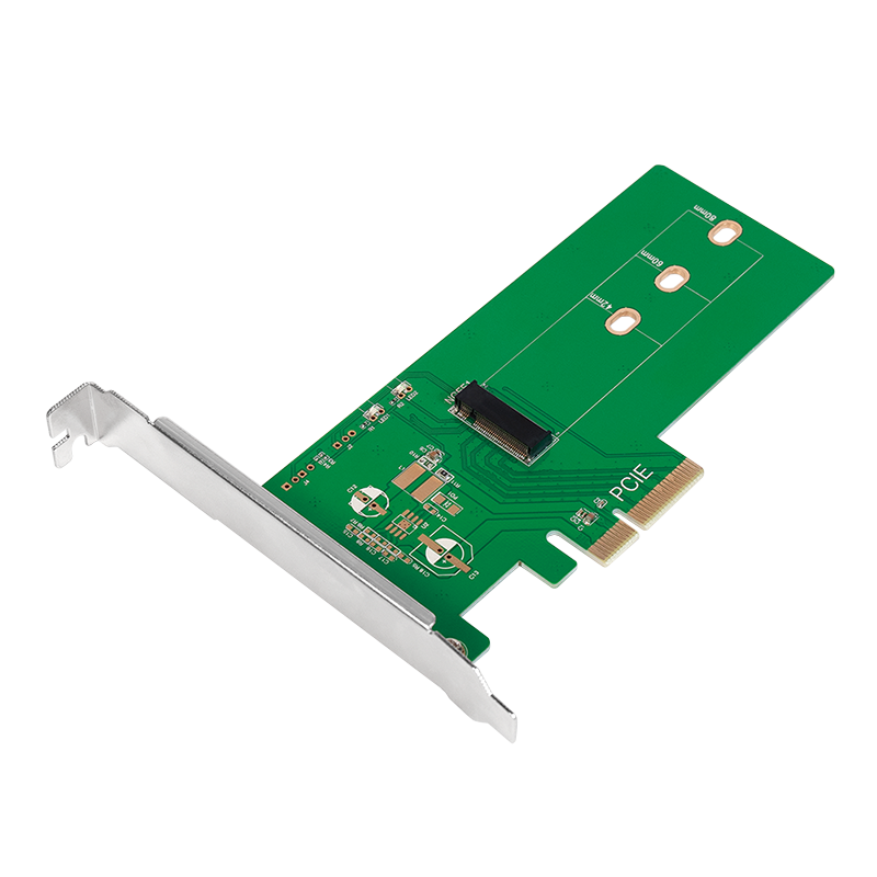 PCI-Express kort - PCIe 3.0 x4 til M.2 NGFF SSD