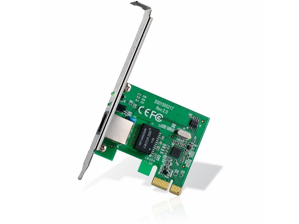 Gigabit PCI express netværkskort - 10/100/1000 Mbps
