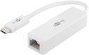 USB-C til LAN adapter, Gigabit, Hvid