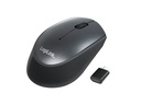 2.4GHz trådløs mus - 3-knapper, USB-C, Sort
